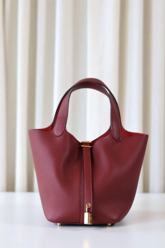 Hermes Picotin 18 Rouge H