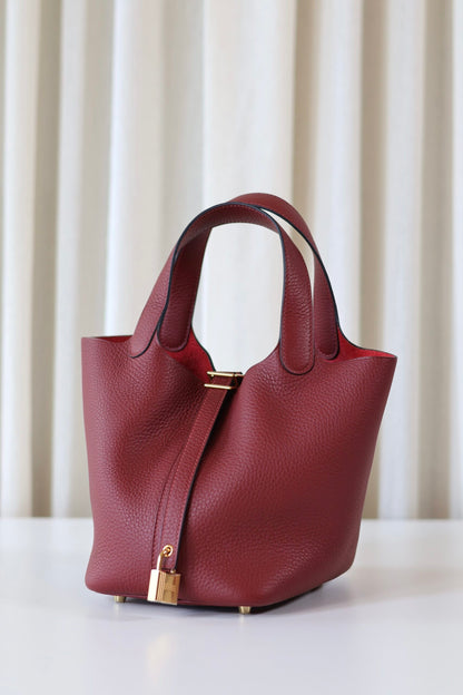Hermes Picotin 18 Rouge H