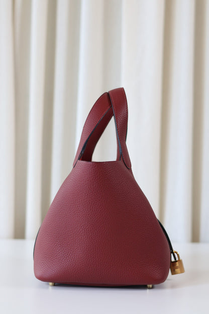 Hermes Picotin 18 Rouge H