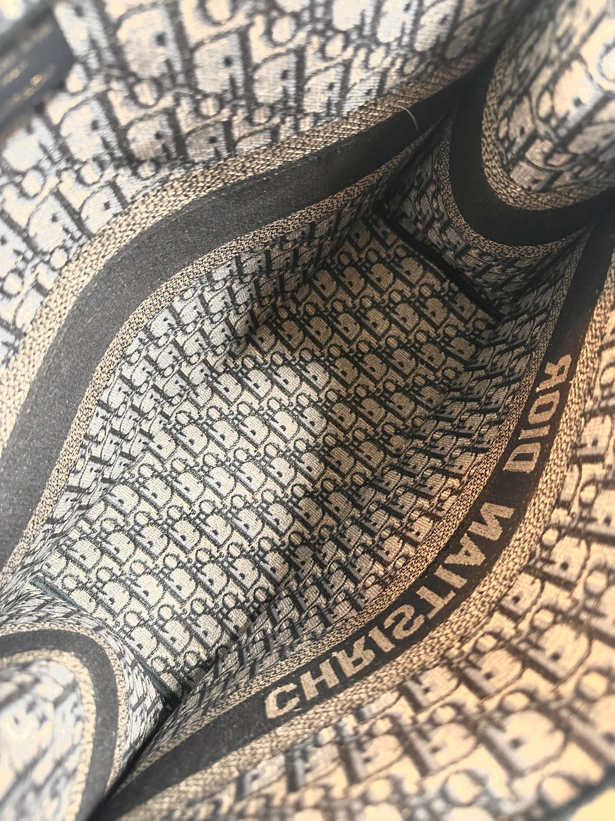 Dior book tote Oblique