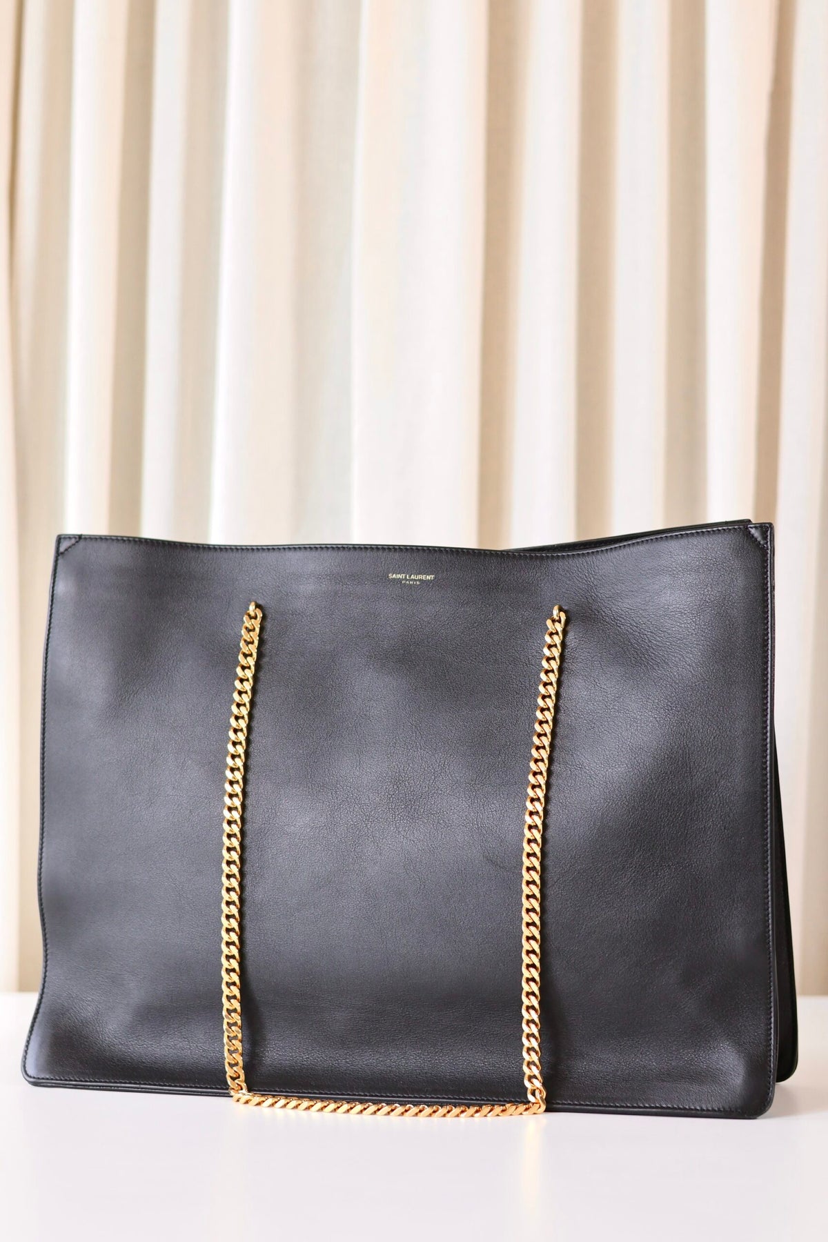 Saint Laurent black shopper bag