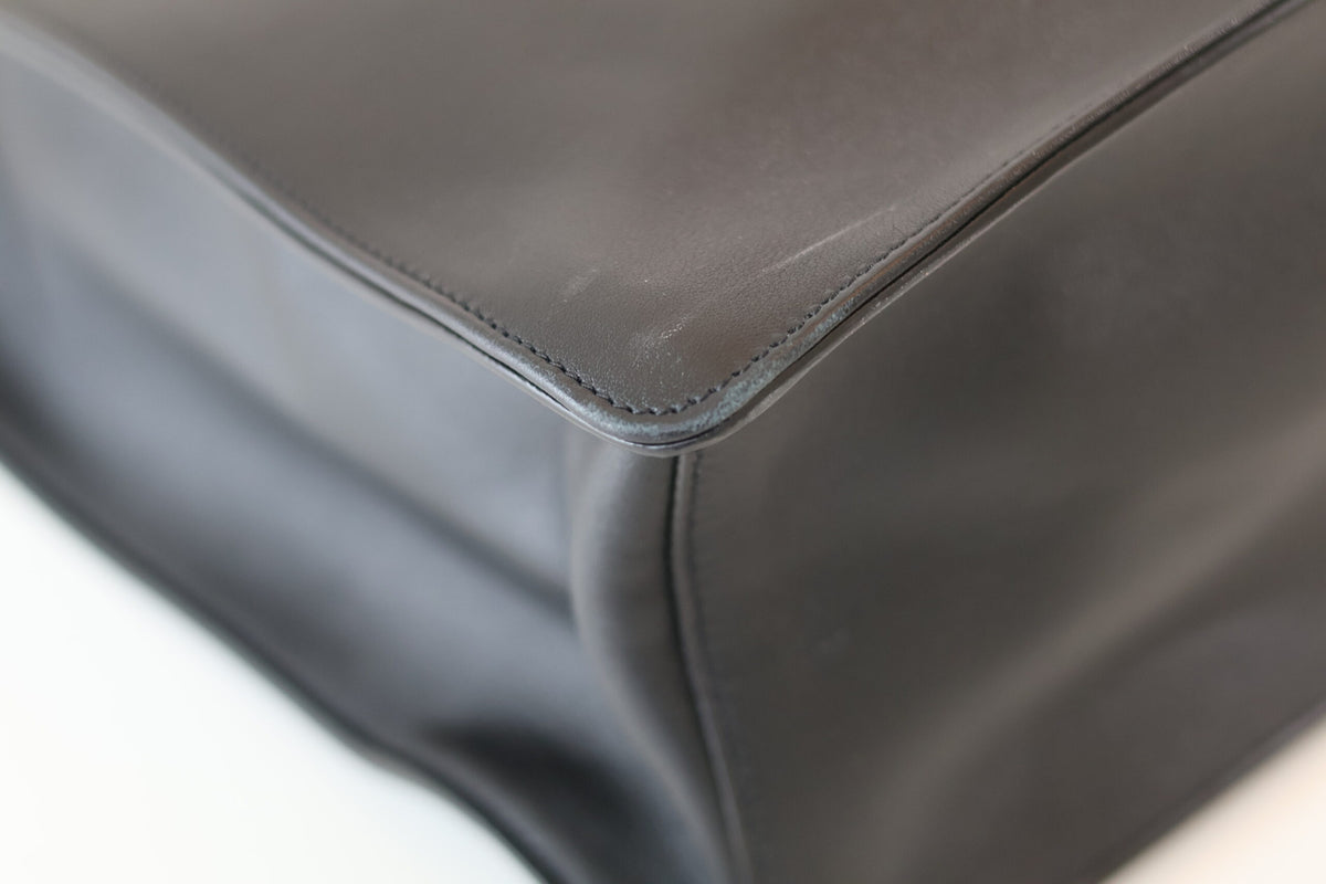 Saint Laurent black shopper bag