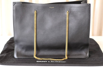 Saint Laurent black shopper bag