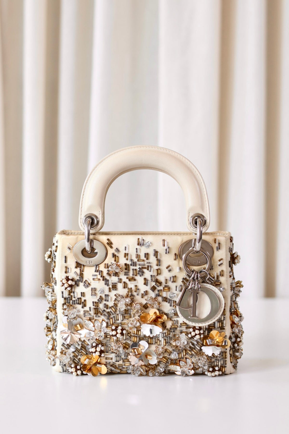 Lady Dior mini crystal