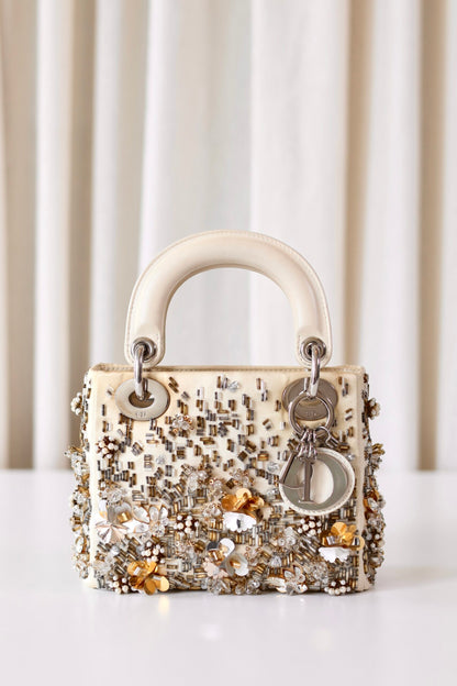Lady Dior mini crystal