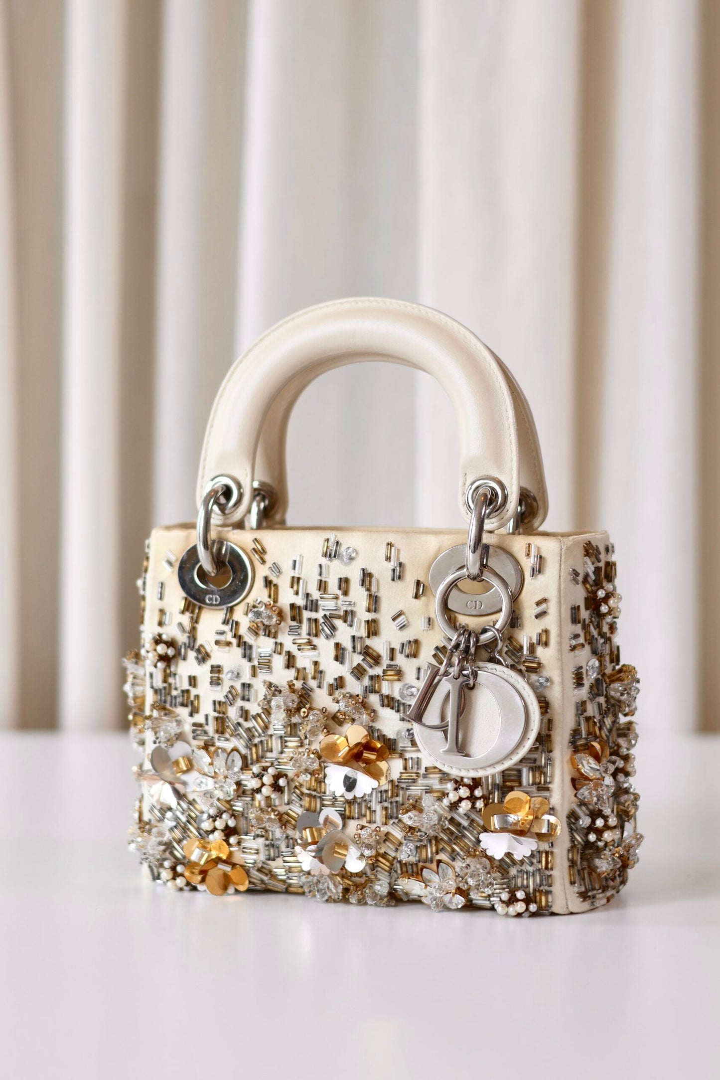 Lady Dior mini crystal