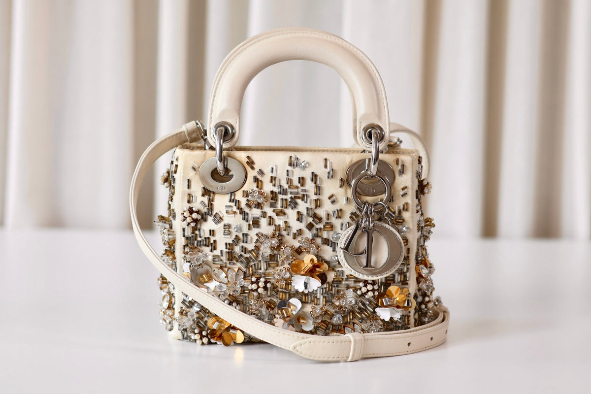 Lady Dior mini crystal