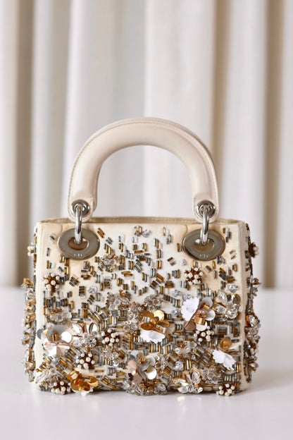Lady Dior mini crystal
