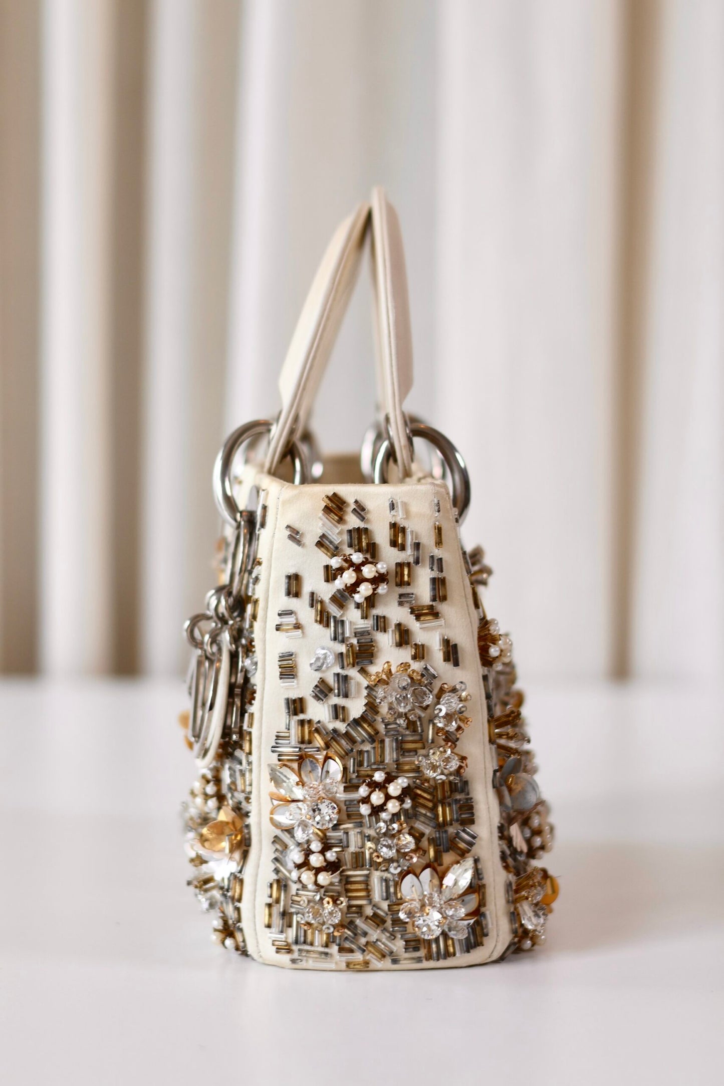 Lady Dior mini crystal