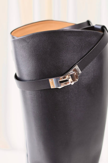 Hermes Jumping black boots