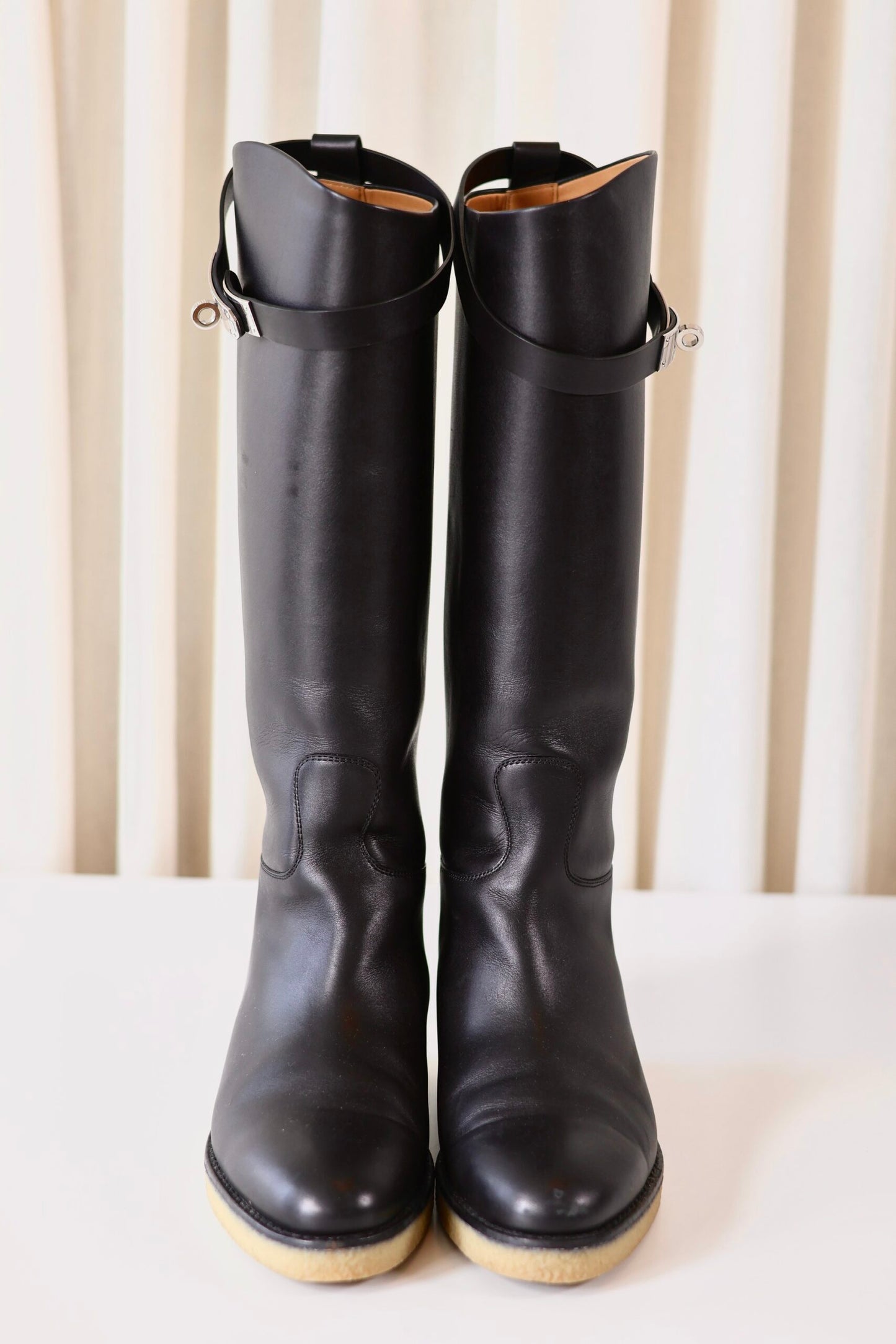 Hermes Jumping black boots