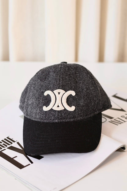Celine wool Triomphe cap