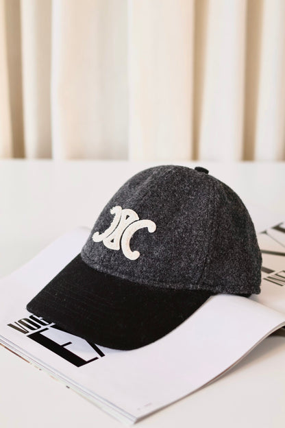 Celine wool Triomphe cap