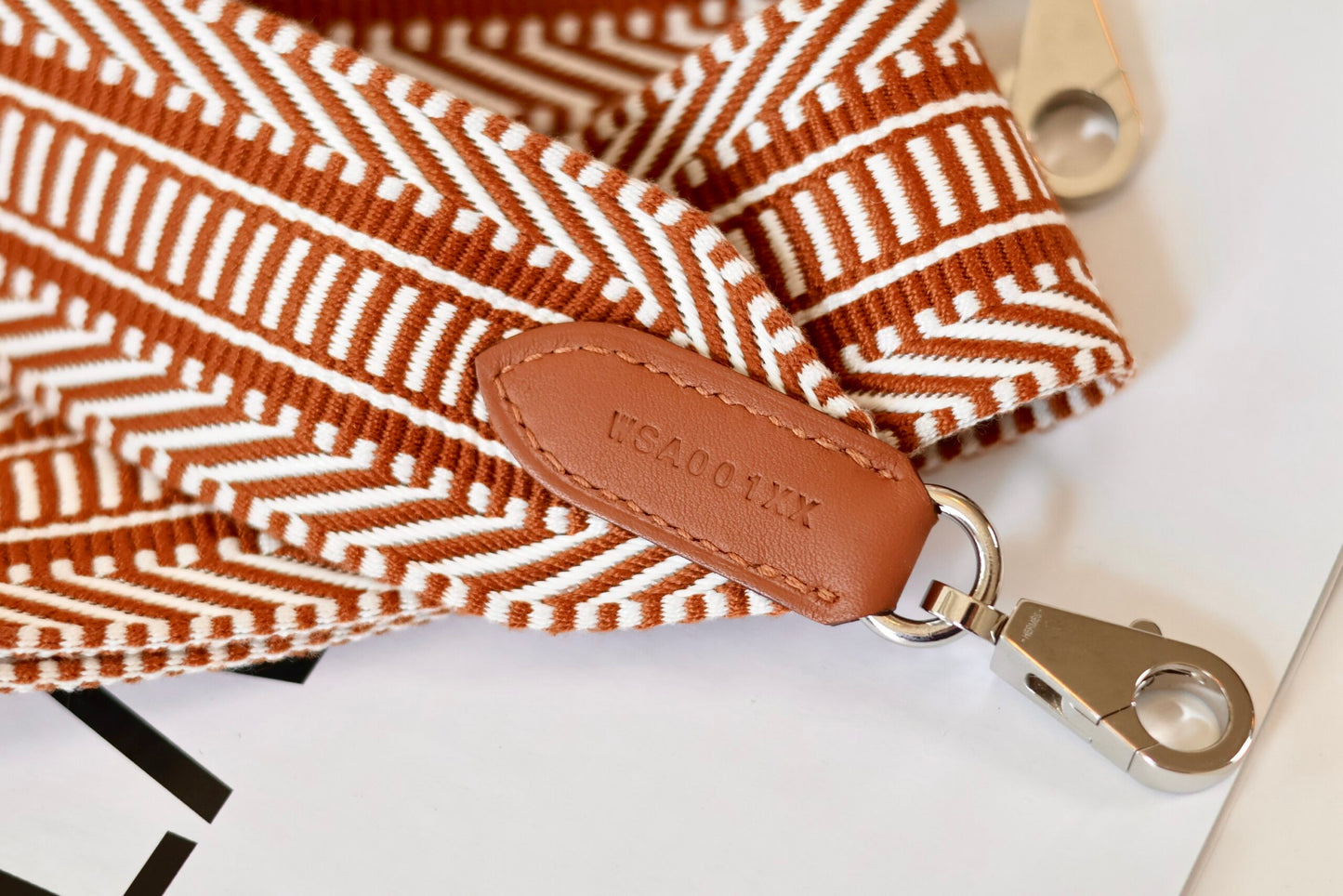 Hermes bag strap Gold