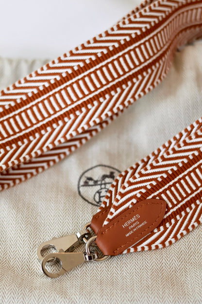 Hermes bag strap Gold