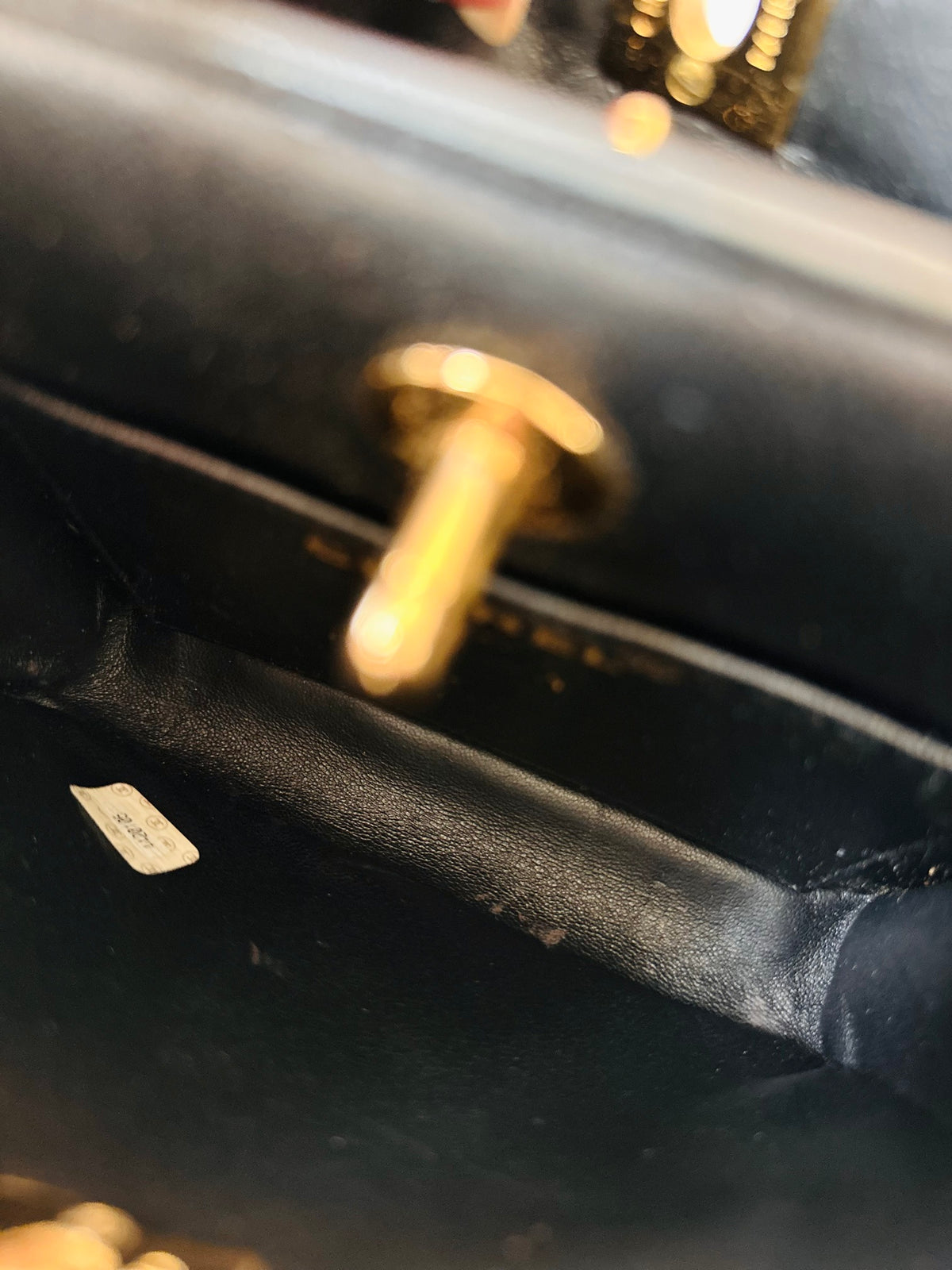 Chanel mini top handle