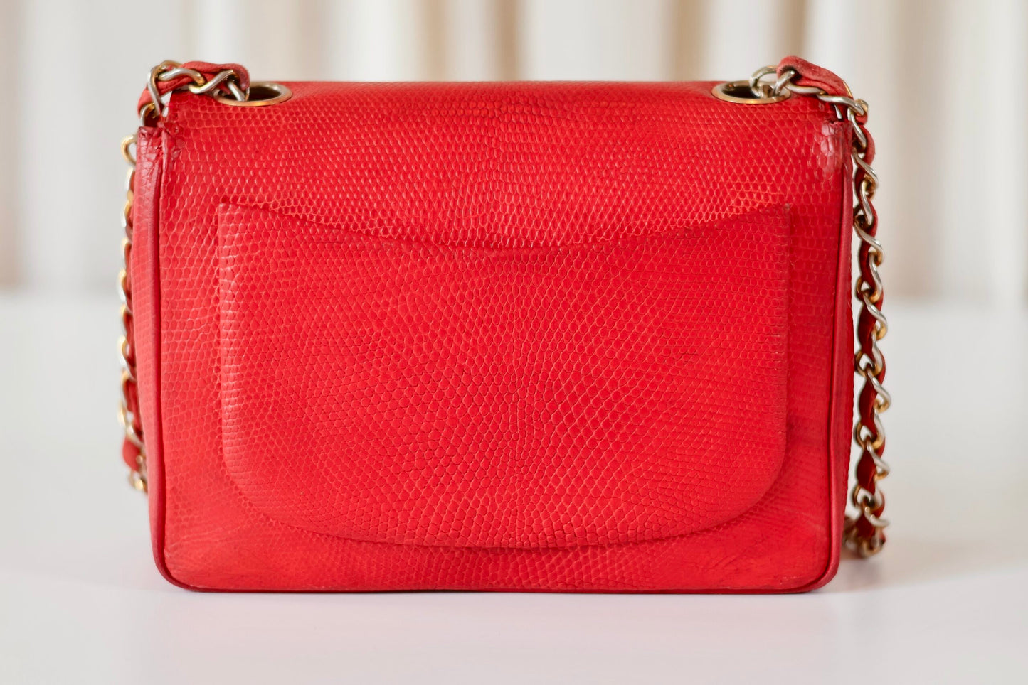 Chanel lizard mini square