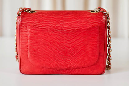 Chanel lizard mini square