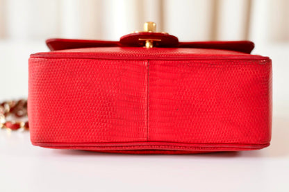 Chanel lizard mini square