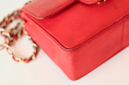 Chanel lizard mini square