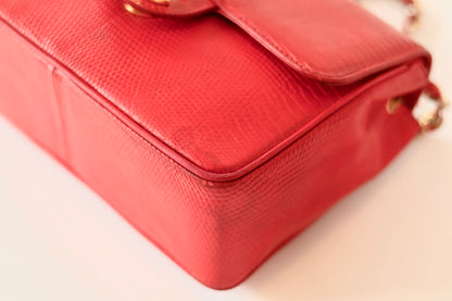 Chanel lizard mini square