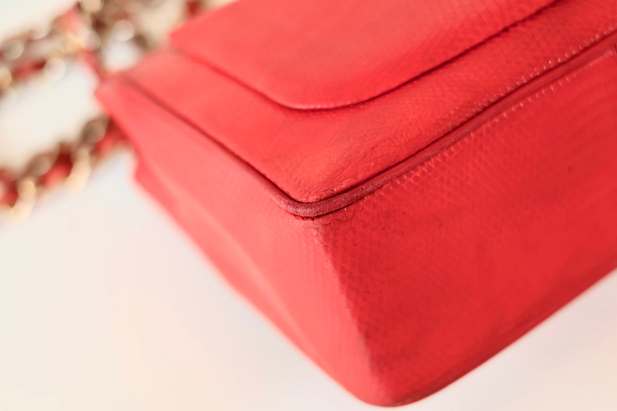 Chanel lizard mini square