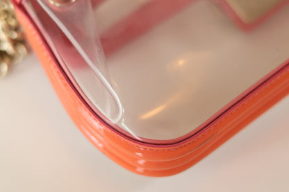 Chanel transparent east west boy bag