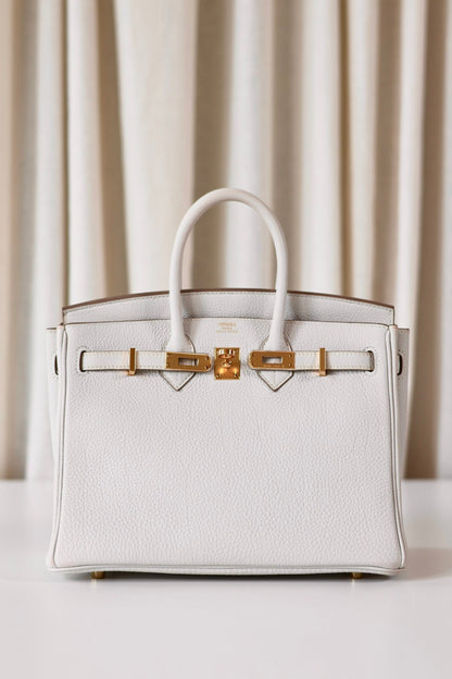 Hermes Birkin 25 Gris Pale