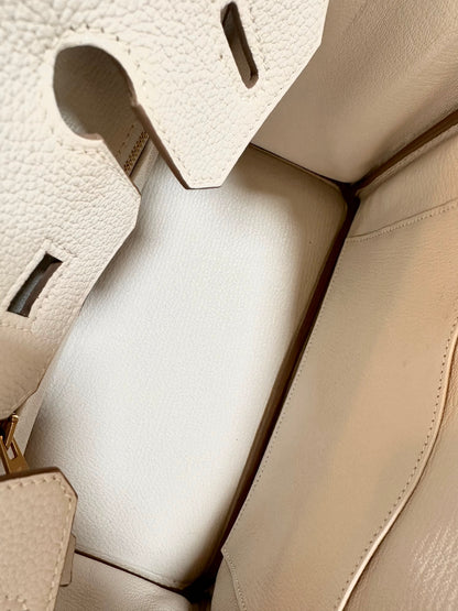 Hermes Birkin 25 Gris Pale