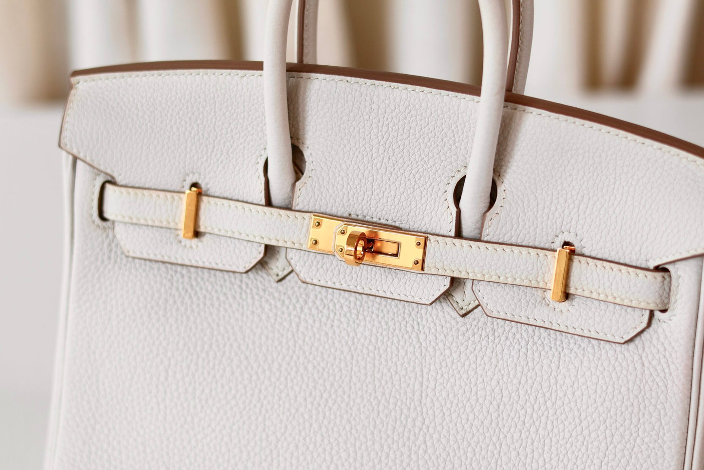 Hermes Birkin 25 Gris Pale