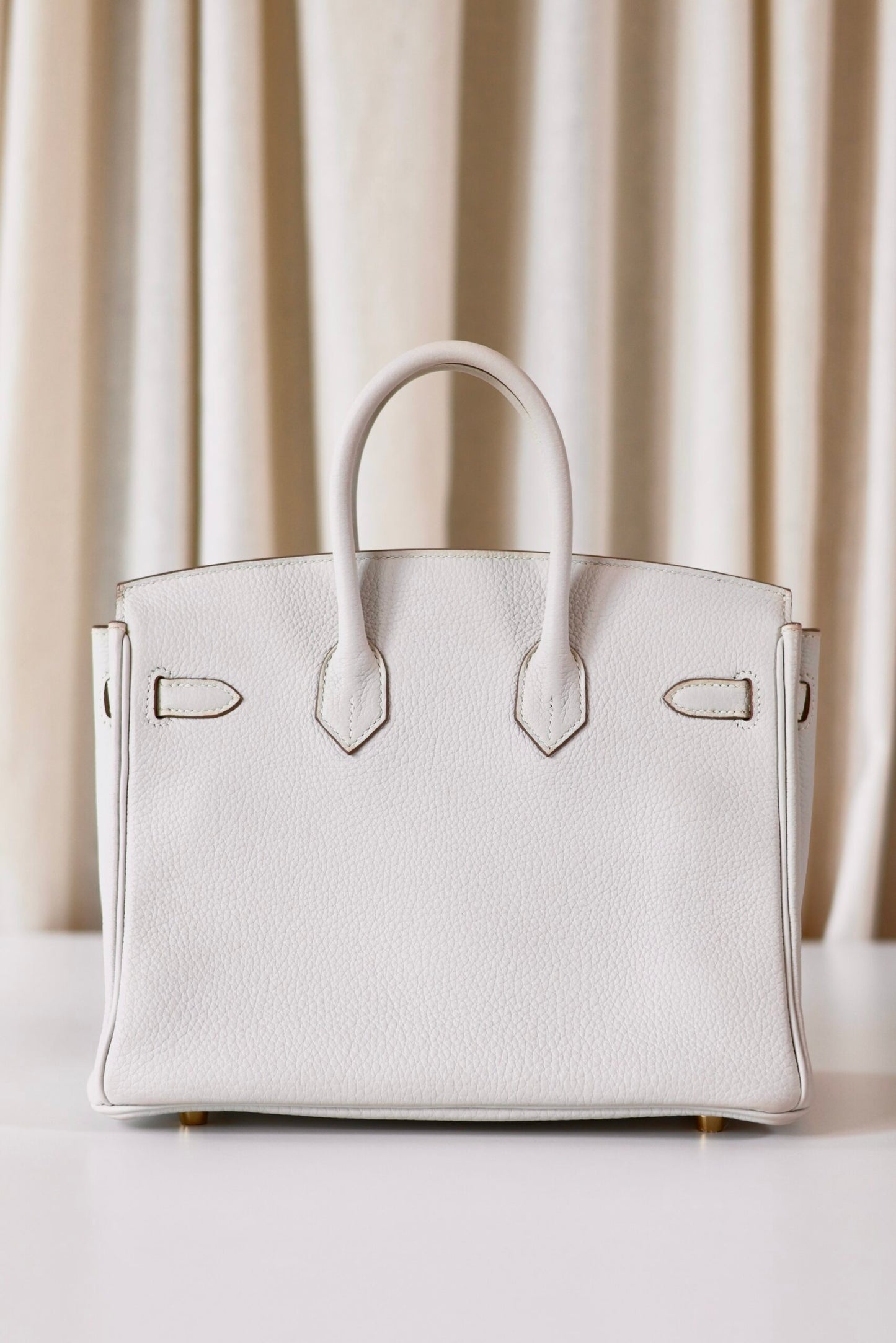Hermes Birkin 25 Gris Pale