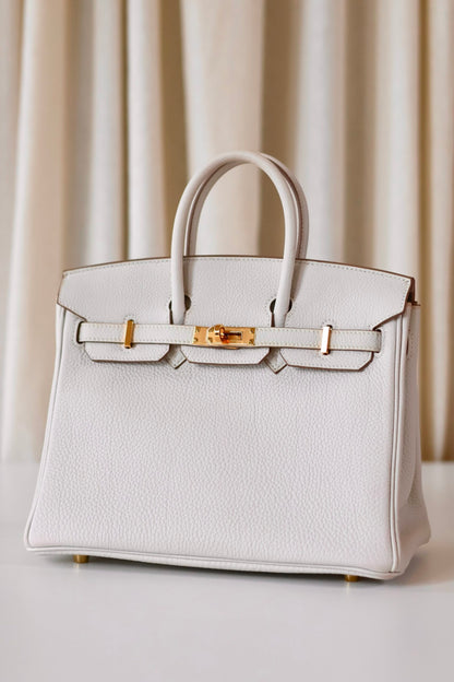 Hermes Birkin 25 Gris Pale