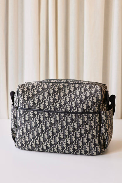 Dior diaper bag oblique