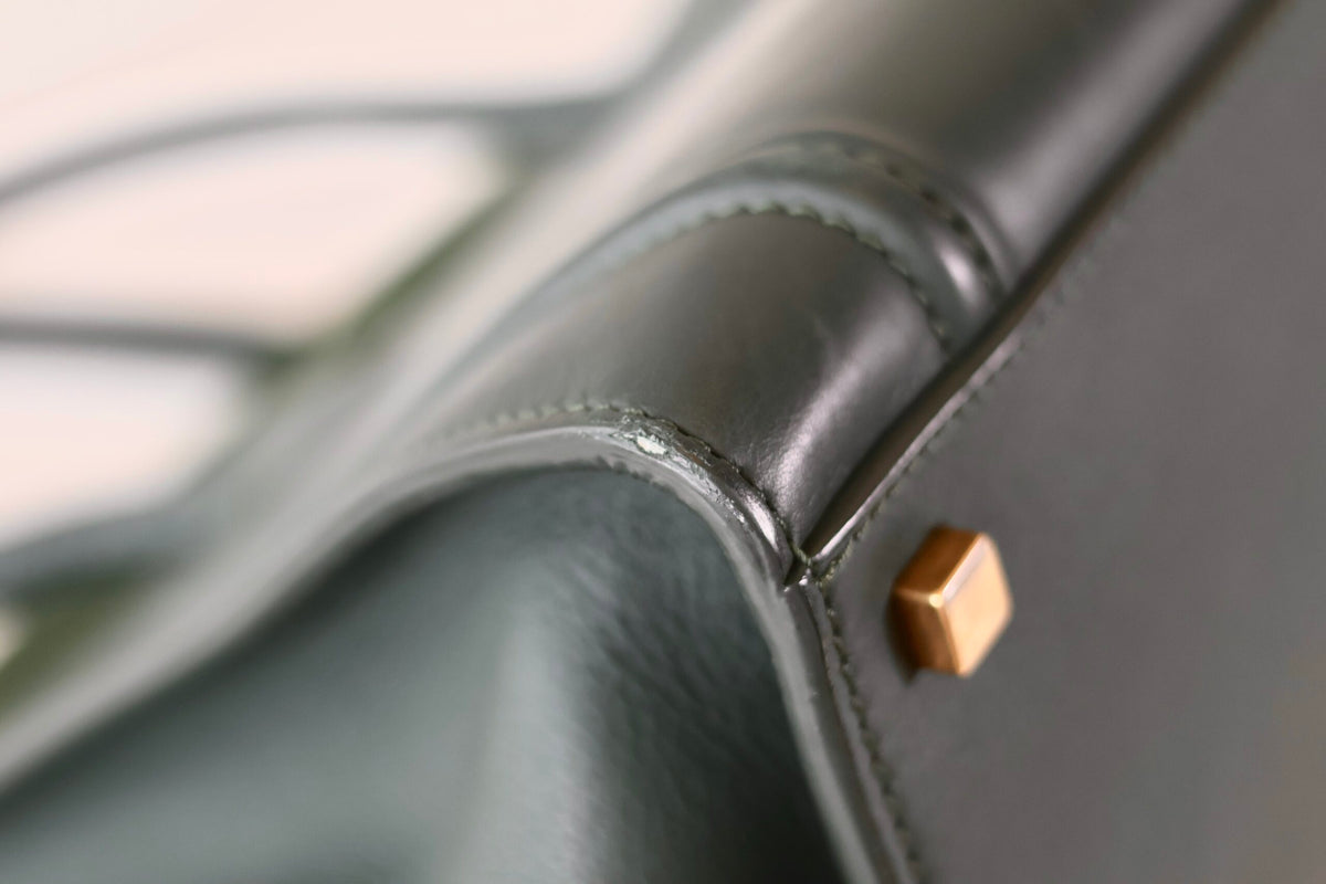 Celine Luggage Phantom green