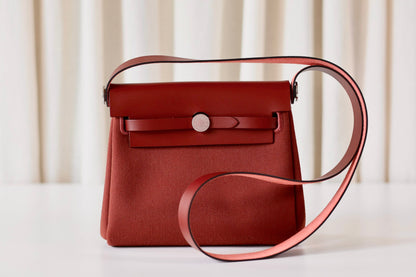 Hermes Herbag 20 Rouge H