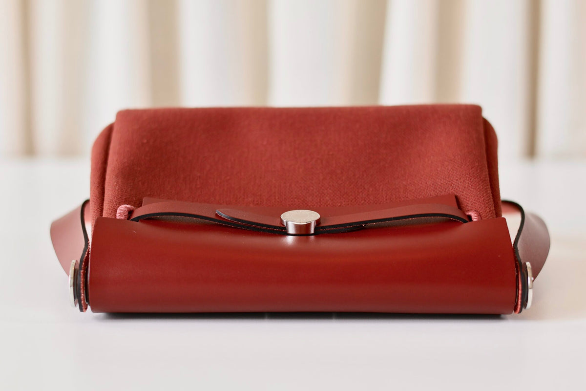 Hermes Herbag 20 Rouge H