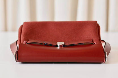 Hermes Herbag 20 Rouge H