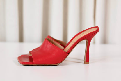 Bottega Veneta Heels Red