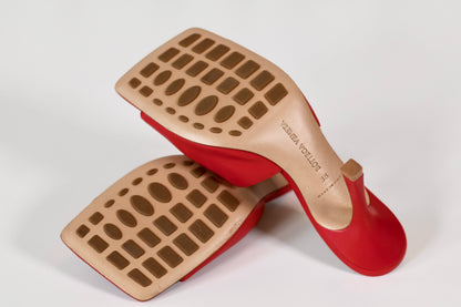 Bottega Veneta Heels Red