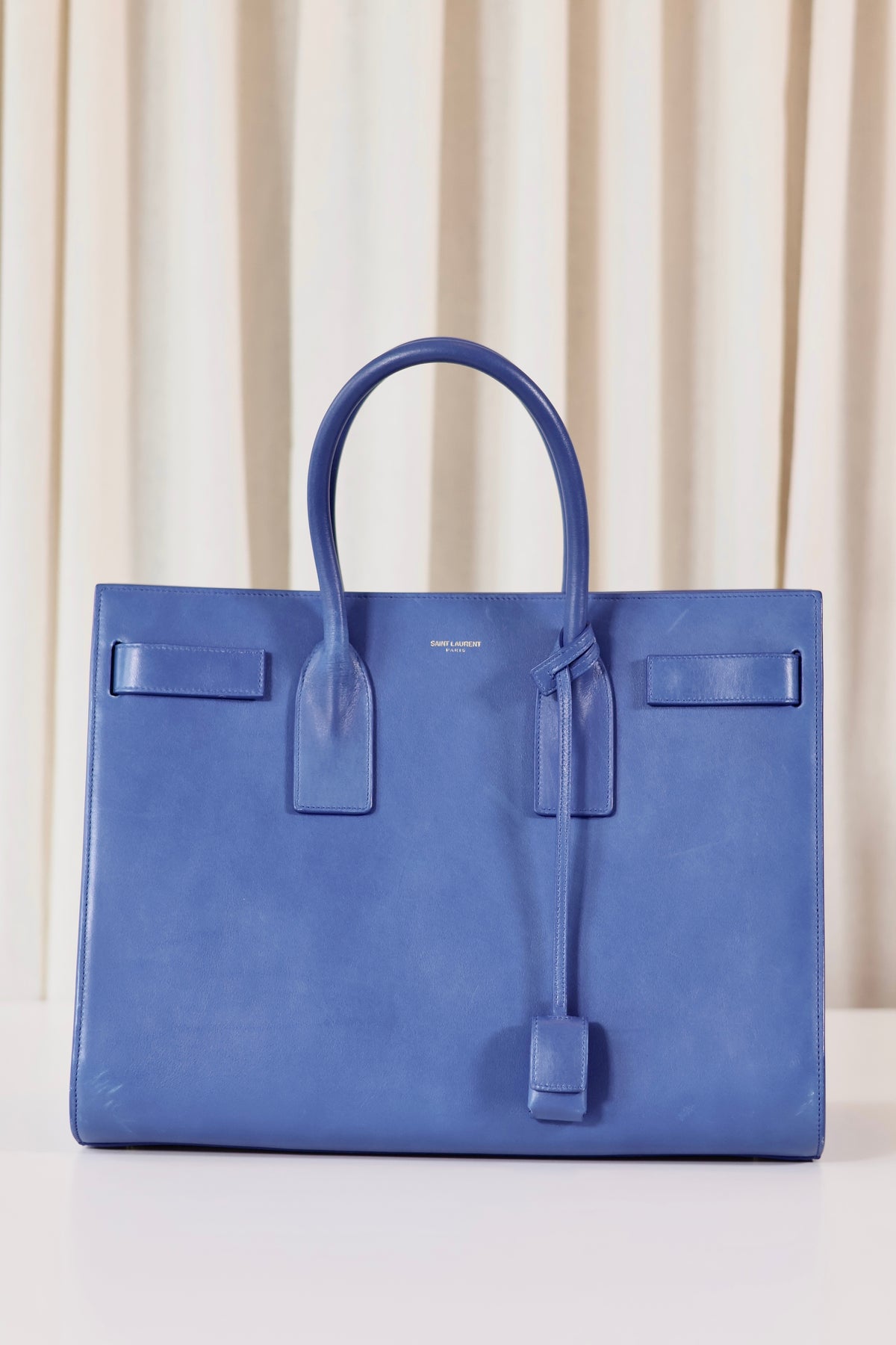 Saint Laurent Sac Du Jour Blue