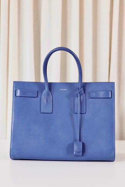 Saint Laurent Sac Du Jour Blue