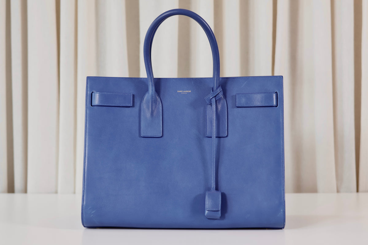 Saint Laurent Sac Du Jour Blue