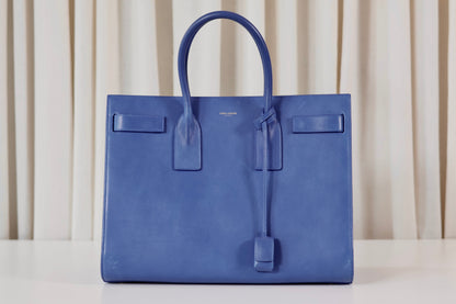 Saint Laurent Sac Du Jour Blue