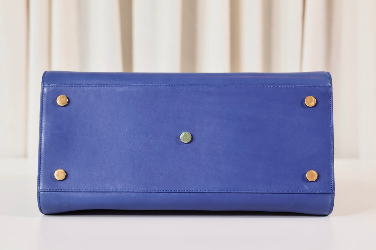 Saint Laurent Sac Du Jour Blue