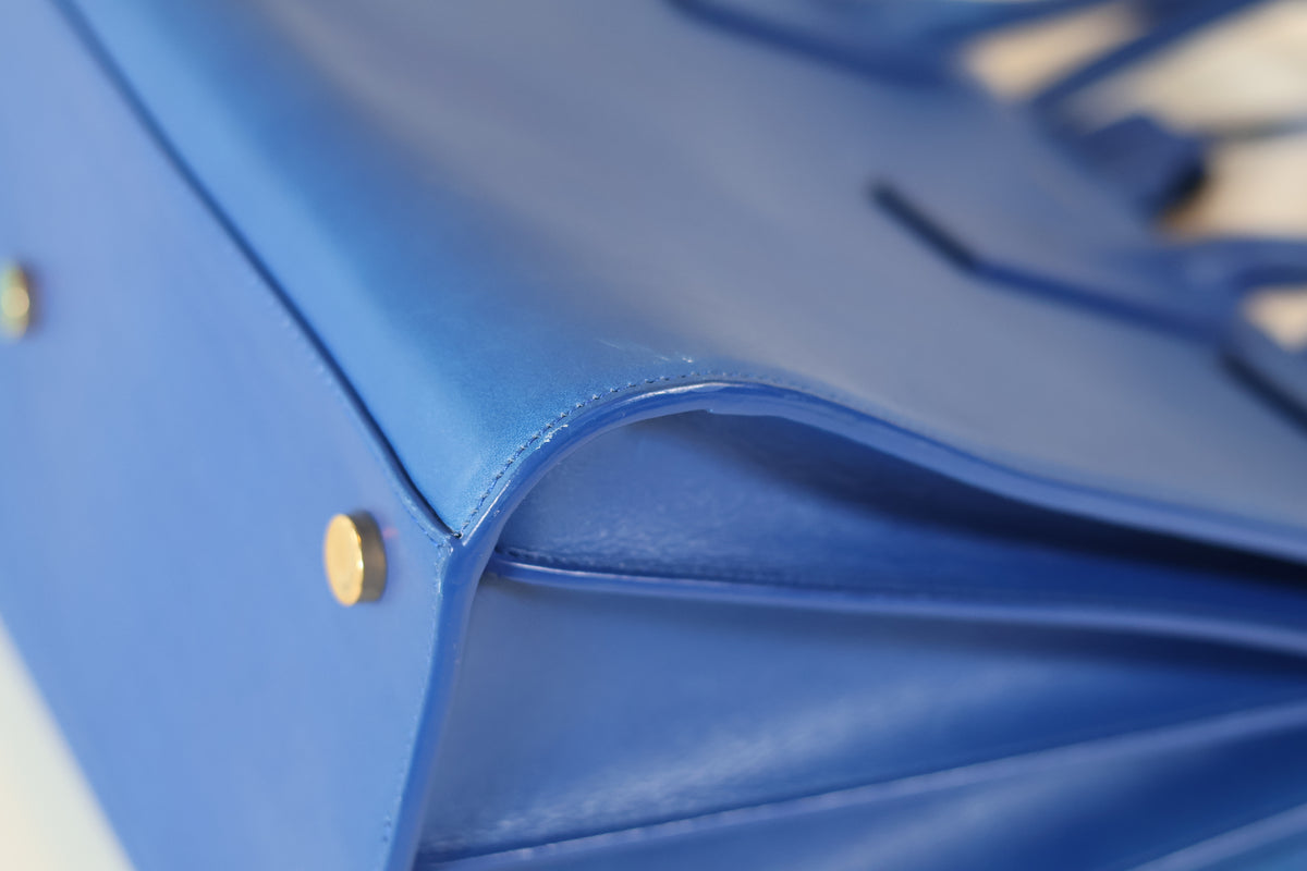 Saint Laurent Sac Du Jour Blue