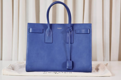 Saint Laurent Sac Du Jour Blue
