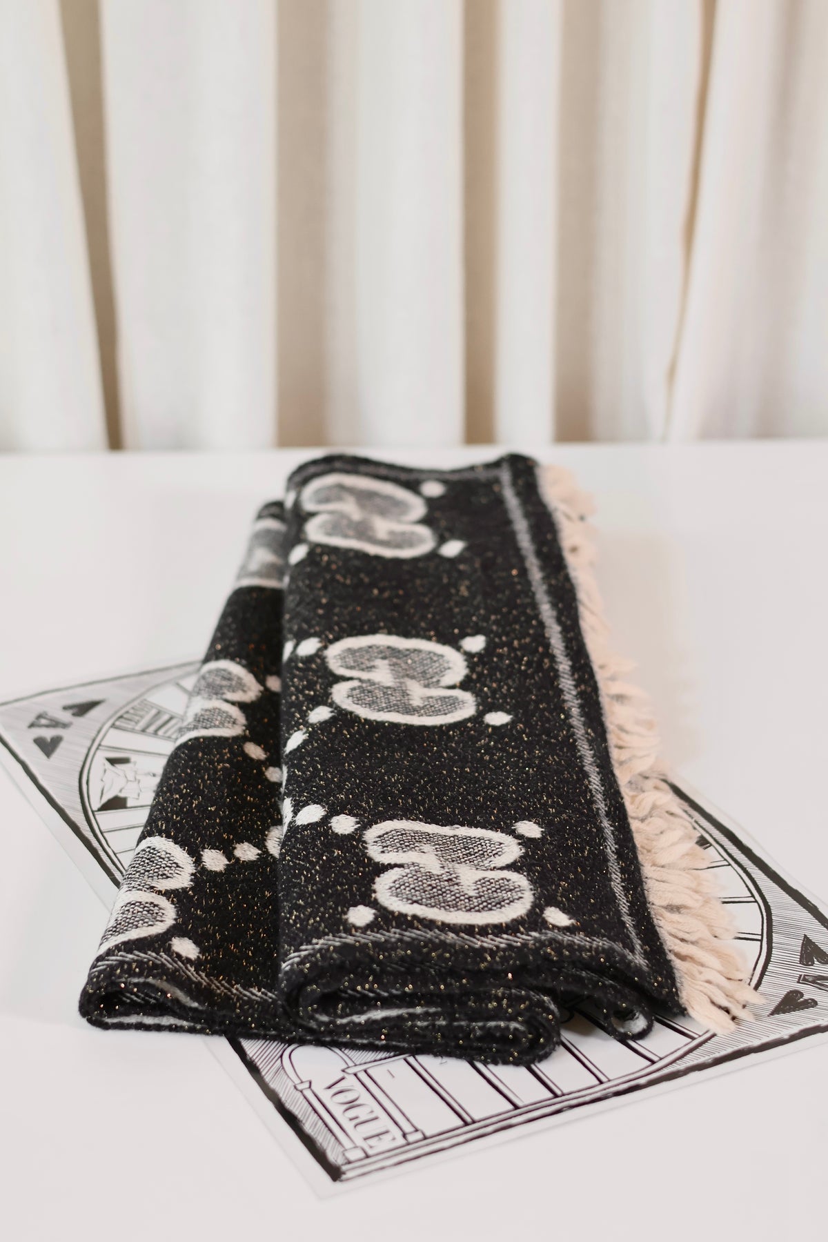 Gucci GG Scarf Black