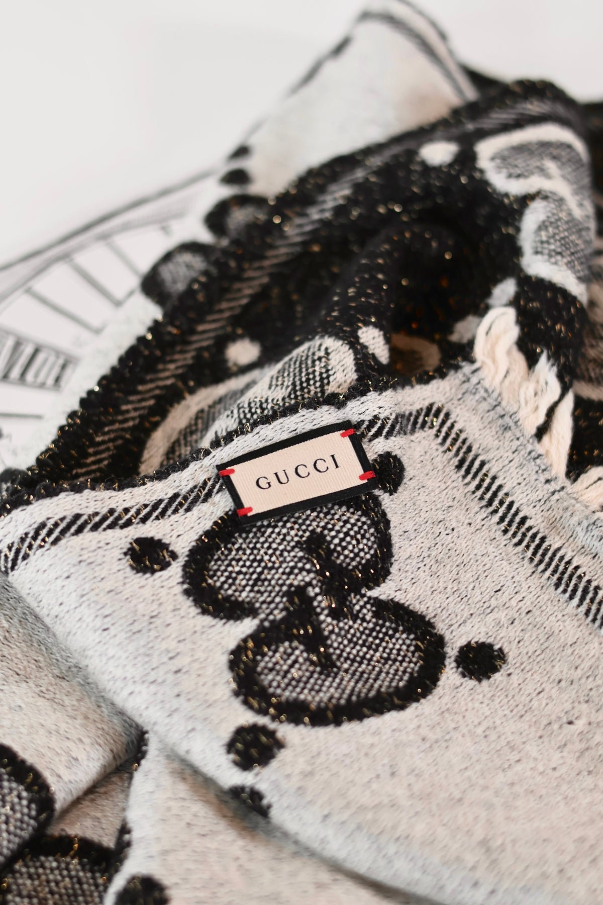 Gucci GG Scarf Black