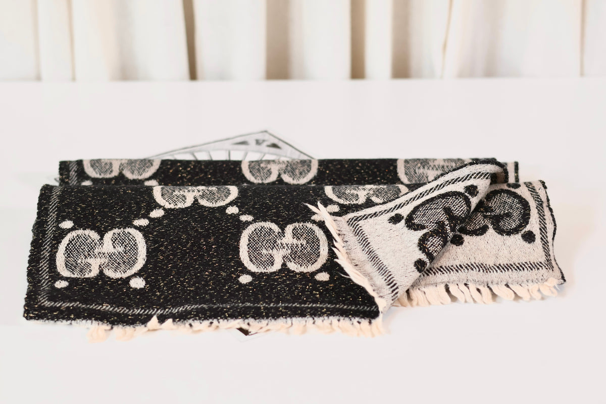 Gucci GG Scarf Black