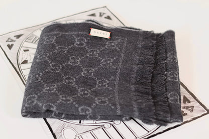 Gucci GG Scarf Grey